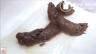 Hot asian poop