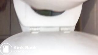 hold open her arse while she takes a shit scat