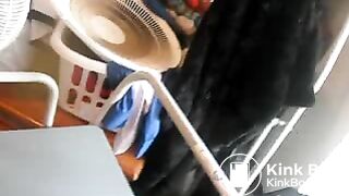 BBW ass on toilet seat shows her turds dropping