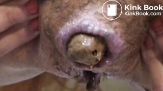 Dirty mature closeup