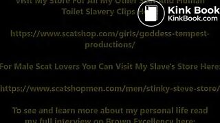 Free Clip Of Goddess Tempest Taking A Shit!