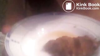 Shitting on plate and eating it Private