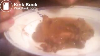 Shitting on plate and eating it Private