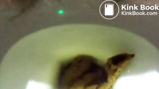 SLUT SHIT IN TOILET