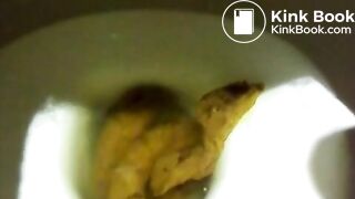 SLUT SHIT IN TOILET