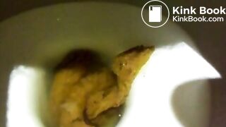 SLUT SHIT IN TOILET