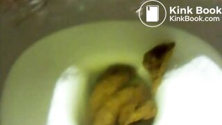 SLUT SHIT IN TOILET