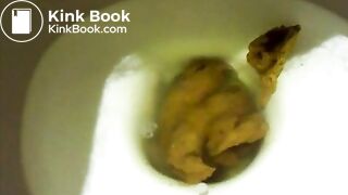 SLUT SHIT IN TOILET