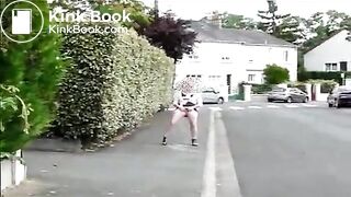 Blonde mature shitting in public On shittytube