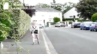 Blonde mature shitting in public On shittytube