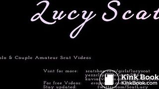 Enjoying myself with white socks  LucyScat