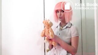 In her pantys