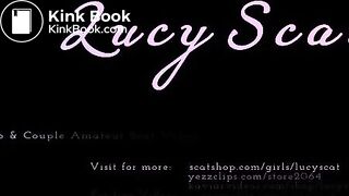 Hard Dropz Panty Poop while fucking  LucyScat