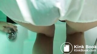 In die Gummihose geschissen