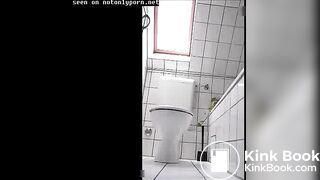 Amazingly beautiful, fancy, hot, takes a bathroom shit