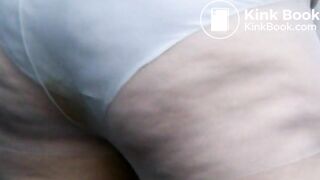 Peeprincess outdoor small panty poop