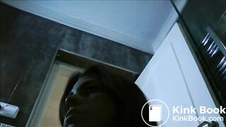 Mediterranean girl's monster poop