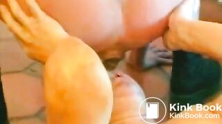 vieux cochons boit pisse et mange merde de jeunette