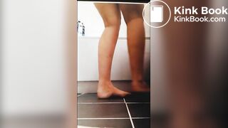 English girl shits on cam