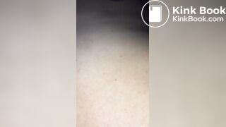 encourage her to push out her shit onto my balls