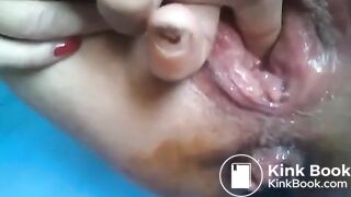 Granny squirt and poo