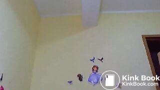 Anal dildo mast and shit