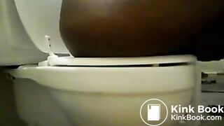 Black Girl Pooping and Farting