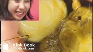 eggs and shit in the bowel