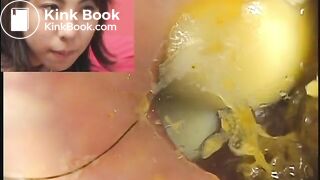 eggs and shit in the bowel