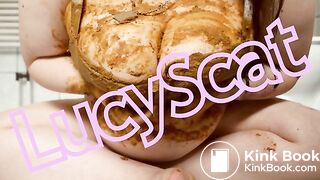 White bra turns brown