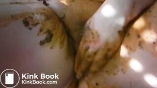 Amateur couple having messy scat sex (Clip 1)
