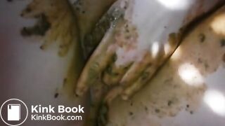 Amateur couple having messy scat sex (Clip 1)