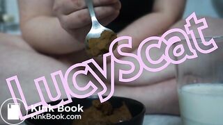 Cereal Bowl and a glass of milk  LucyScat