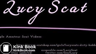Dirty Anal with diaper poop!  LucyScat