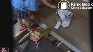 Drunk girls messy vomiting Part II