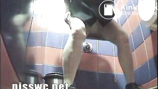 conventional toilet and webcam