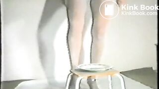 80S german AMATEUR Sexy ladies shitting