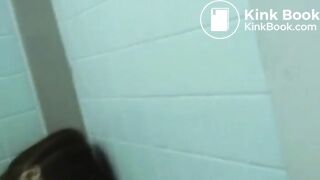 An enema is given to the drunk woman