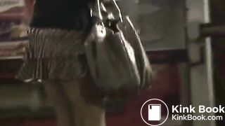 An enema is given to the drunk woman