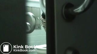 An enema is given to the drunk woman