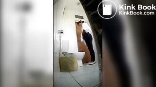 Diarrhea in public toilet!