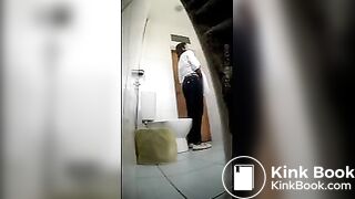 Diarrhea in public toilet!