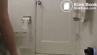 White Girl Pooping and Farting