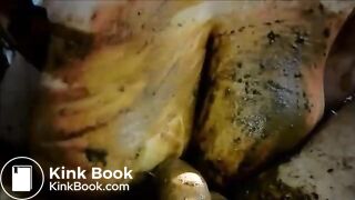 Amateur couple having messy scat sex (Clip 2)