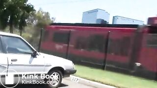 College girls pooping Biker