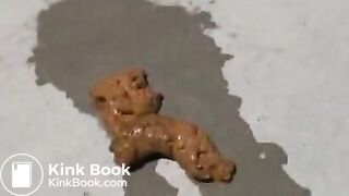 College girls pooping Biker