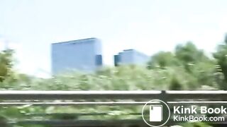 College girls pooping Biker