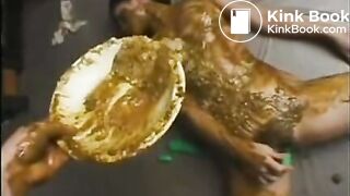 Pretty Japanese Eats and Drinks her Scat Piss Vomit