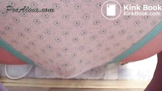 Dirty Alina Pooping in Panties
