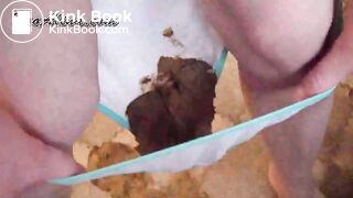 Dirty Alina Pooping in Panties